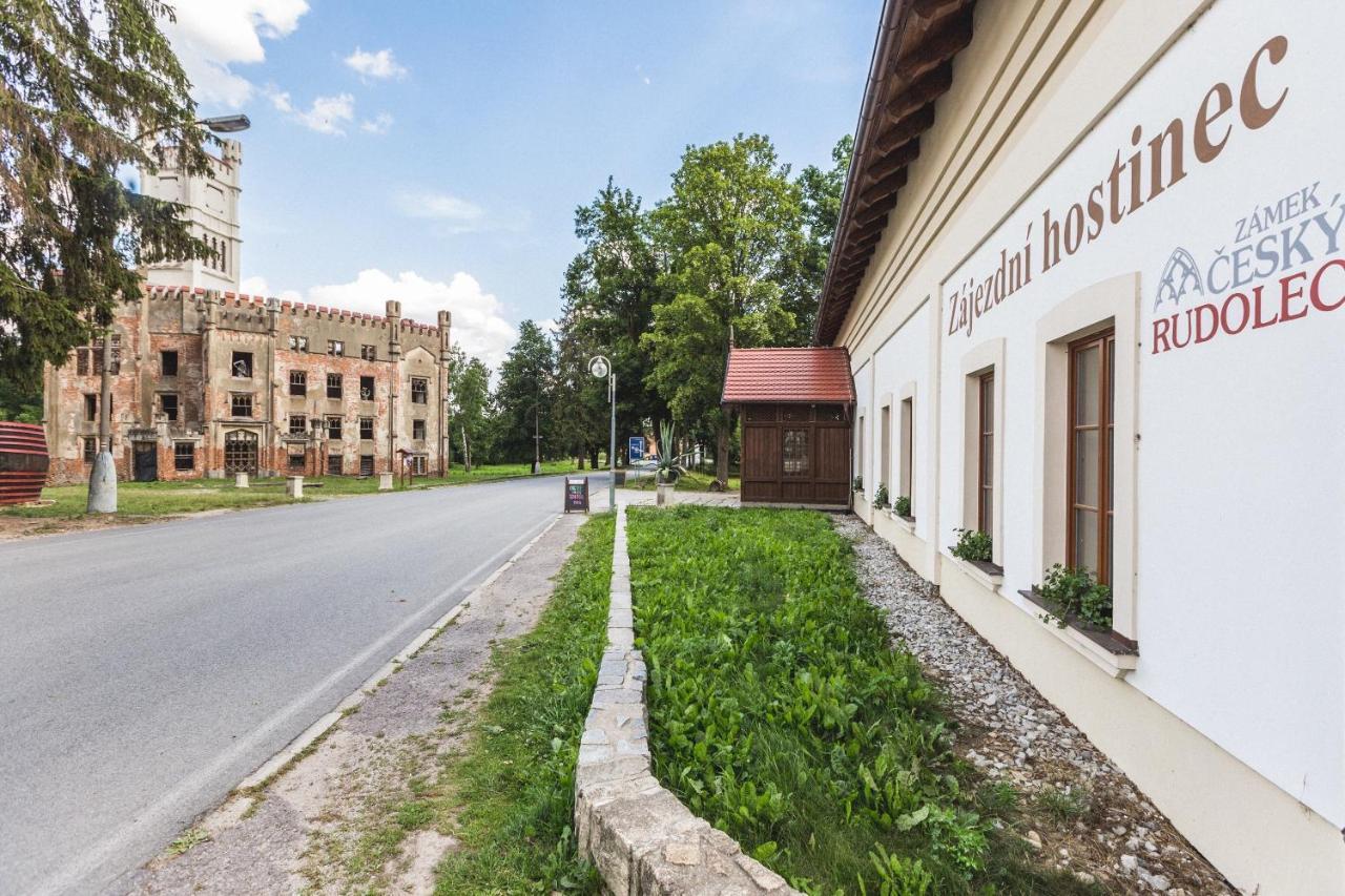 Pivovar A Penzion Grasel Cesky Rudolec Exterior photo
